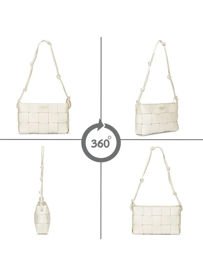 Lavie  Luxe Women's Bot Elle Hobo (Off White) for Women | Best Price UAE